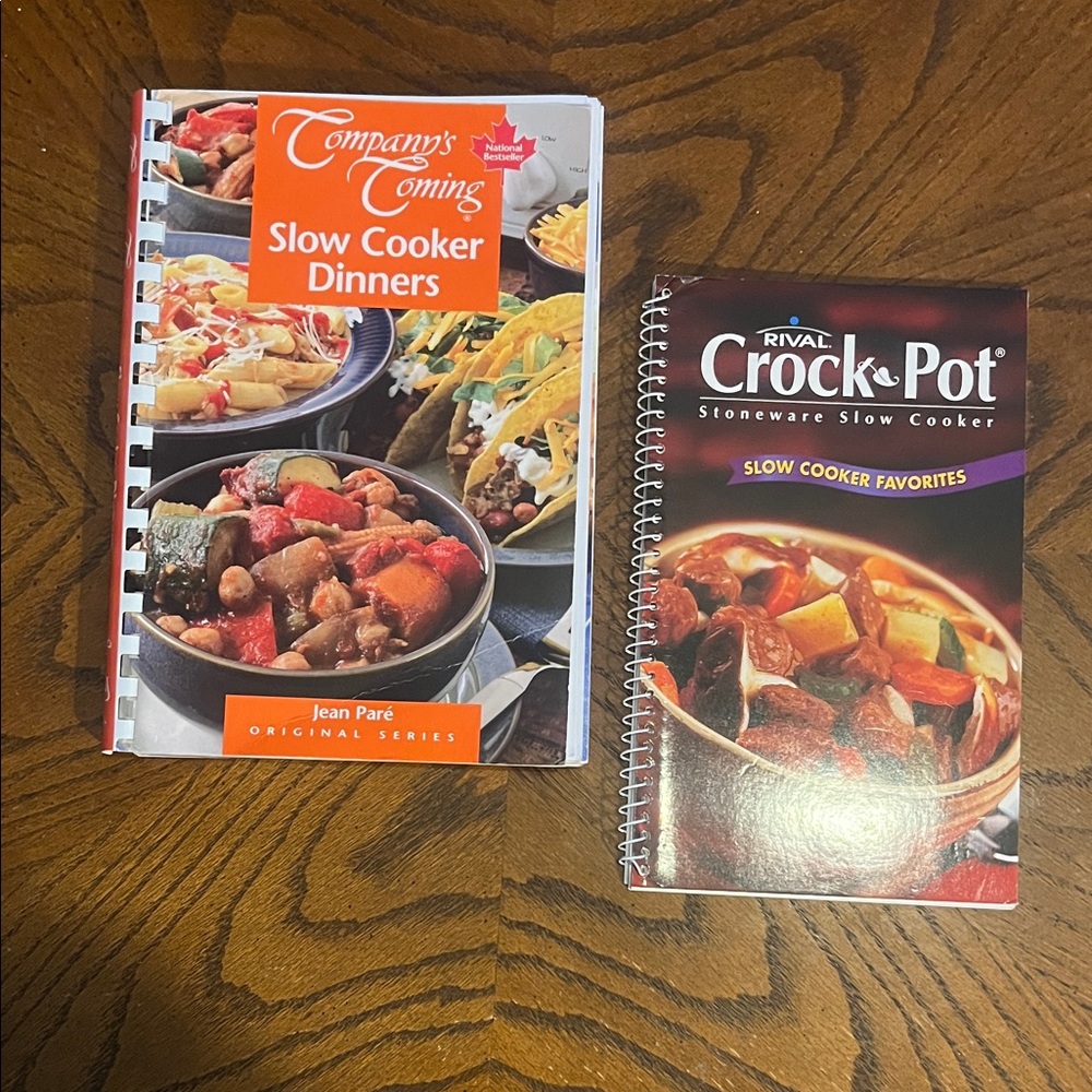 Slow Cooker Cookbooks | set of 2